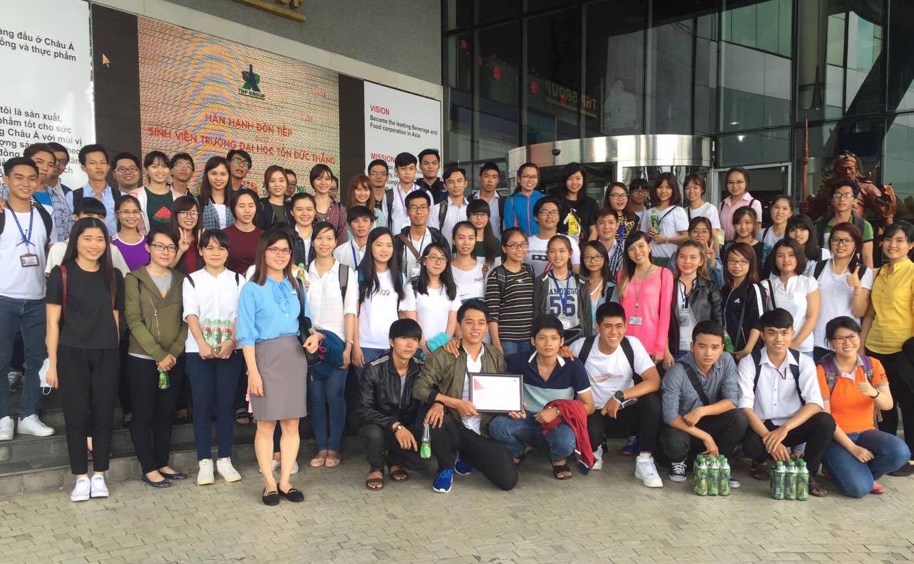 A Field Trip to Tan Hiep Phat Group for Students of Principle of Marketing class	