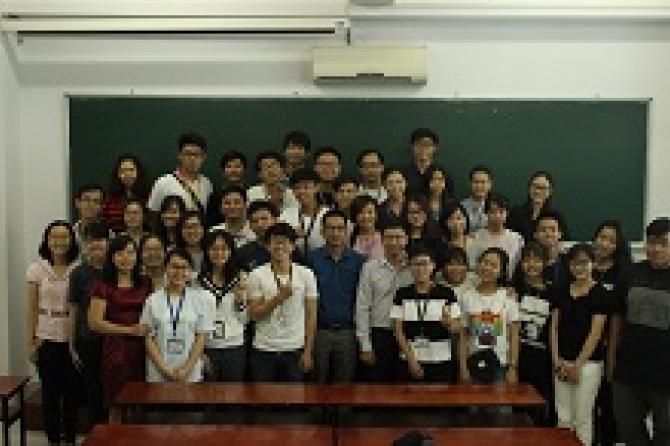 Talk show about the experience in International market development