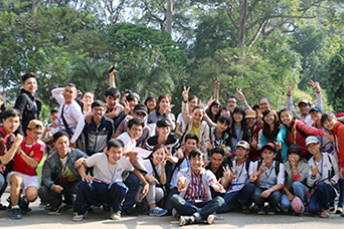 Hoạt động ngoại khóa lớp 13070601 chủ đề “September Adventure”