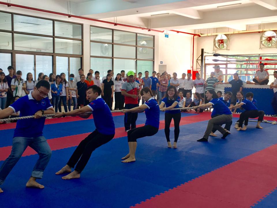 Thầy, Cô Khoa tham gia Hội thao
