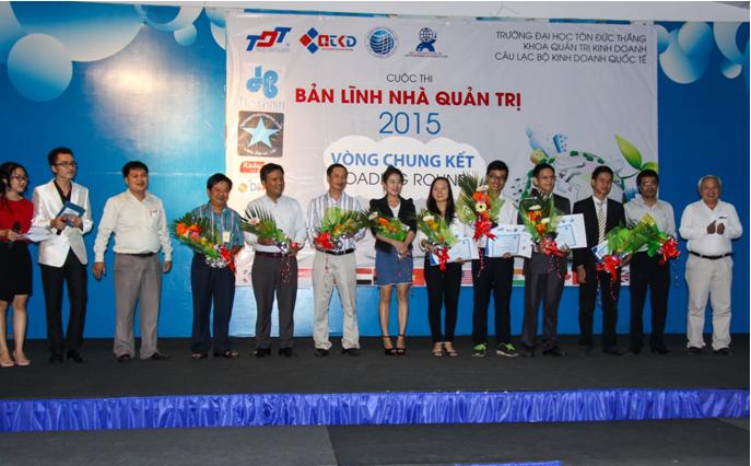 Chung kết Cuộc thi Bản lĩnh nhà quản trị 2015