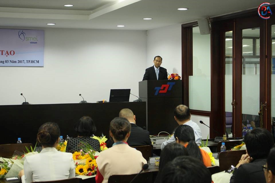 ông Hồ Huy Huyền - Tổng giám đốc Hiệp hội Sale & Marketing quốc tế tại VN: “Chúng tôi cam kết sẽ hỗ trợ mọi điều kiện tốt nhất để cuộc thi được thành công…”