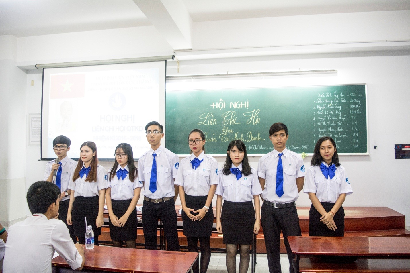 Nhân sự Liên chi hội sinh viên Khoa Quản trị Kinh doanh nhiệm kỳ 2016-2018