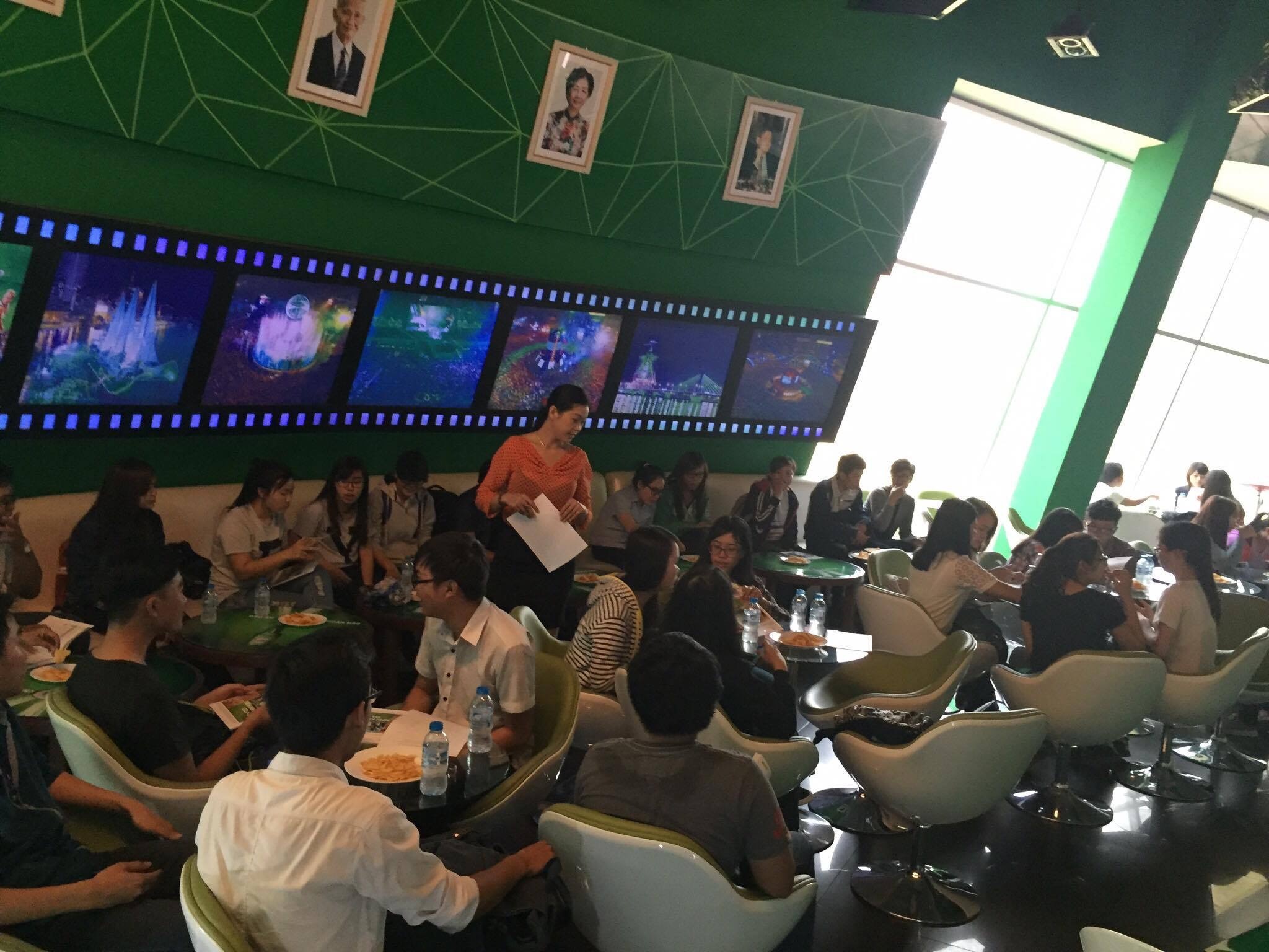 The representative of company introduce about VBL as well as Heineken group