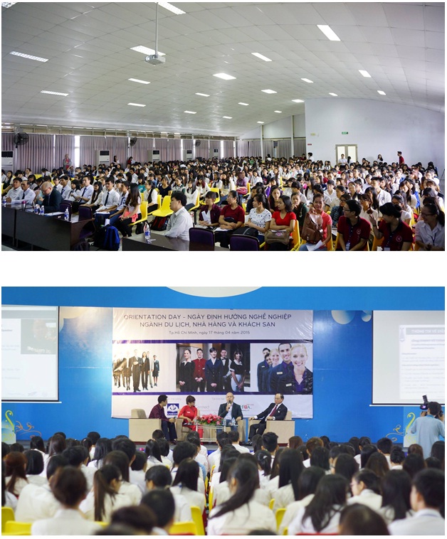 Hội thảo hướng nghiệp chuyên ngành NH-KS Orientation Day 2015