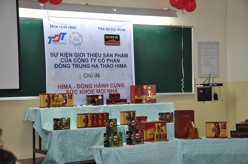 Hình ảnh trưng bày tại sự kiện ra mắt sản phẩm công ty HIMA