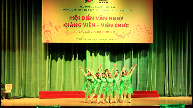 Tiết mục múa Khát vọng tre xanh