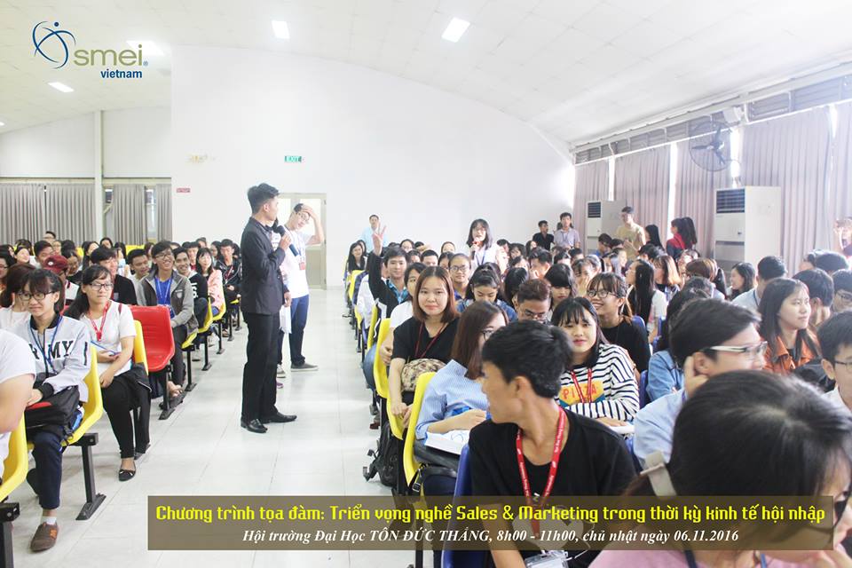 Buổi giao lưu đã đem lại cho các bạn sinh viên những thông tin, kiến thức cần thiết về Sales và Marketing tạo nên hành trang vững chắc cho ngành nghề mình đã chọn.