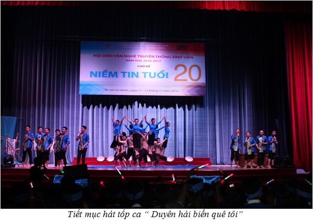  Hội diển văn nghệ truyền thống sinh viên 2016- Khoa Quản trị kinh doanh