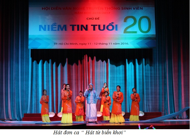  Hội diển văn nghệ truyền thống sinh viên 2016- Khoa Quản trị kinh doanh