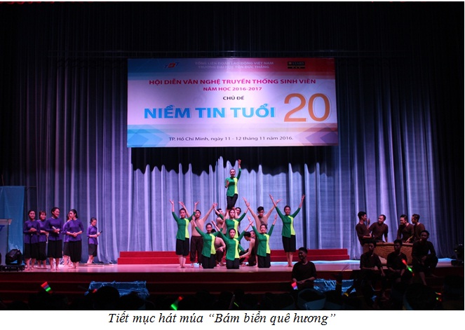  Hội diển văn nghệ truyền thống sinh viên 2016- Khoa Quản trị kinh doanh