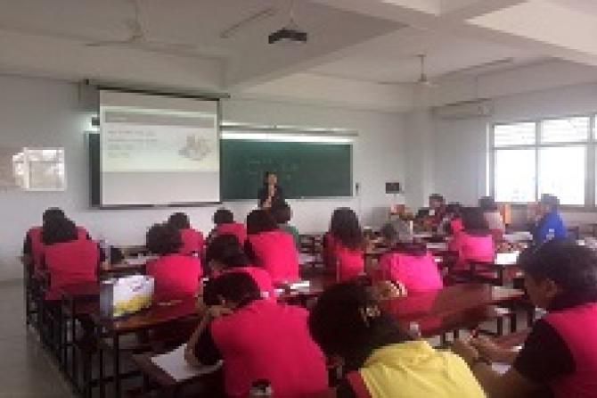ĐOÀN HỌC VIÊN EMBA TRƯỜNG ĐH QUỐC GIA CHINAN ĐÀI LOAN ĐẾN THĂM VÀ HỌC TẬP TẠI TRƯỜNG ĐẠI HỌC TÔN ĐỨC THẮNG
