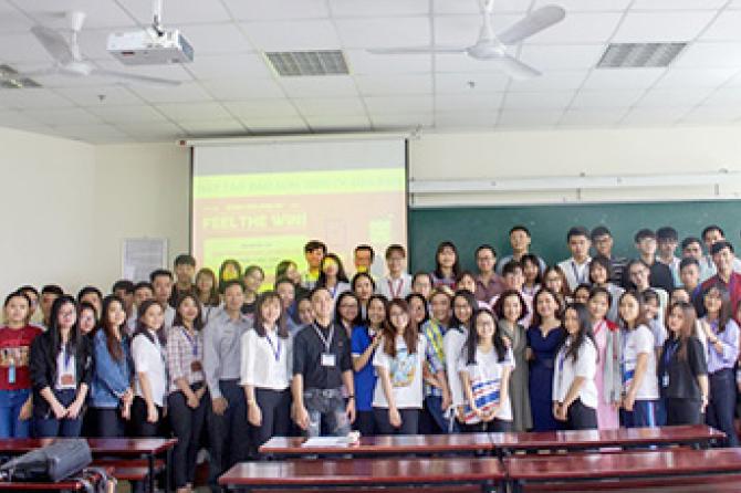  Buổi giao lưu với chị Phạm Thị Diệu Anh, CEO của AIM Academy