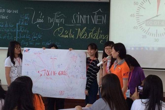  Trải nghiệm sinh viên quản trị Marketing
